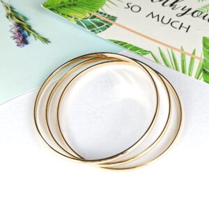 LB20002 GLD 6.7CM INSIDE