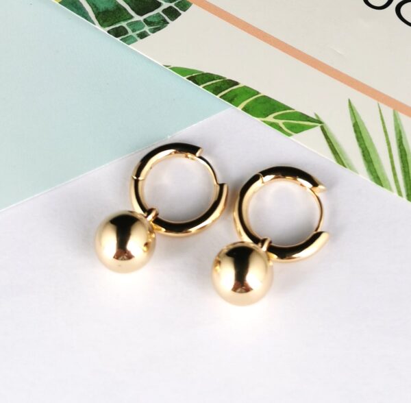 LE5073 GLD 1CM BALL